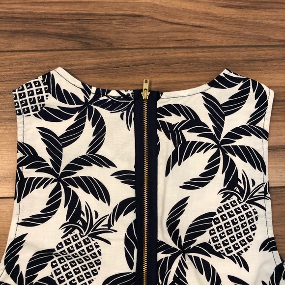 Pineapple Print Summer Dress - Picture 3 of 4